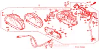 FANALE/TACHIMETRO(2) per Honda FORESIGHT 250 EX 2005