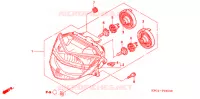 FARO ANTERIORE per Honda FORESIGHT 250 EX 2005