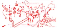 LEVA MANIGLIA/INTERRUTTORE/CAVO (FES250SE5) per Honda FORESIGHT 250 EX 2005