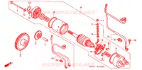 MOTORE AVVIAMENTO per Honda FORESIGHT 250 EX 2005