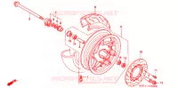 RUOTA ANTERIORE per Honda FORESIGHT 250 EX 2005