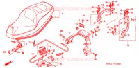 SEDILE SINGOLO(2) per Honda FORESIGHT 250 EX 2005