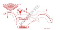 EMBLEMA/STRISCIA (VT750C5,6,7/CA5,7) per Honda SHADOW VT 750 2005