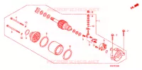 MOTORE AVVIAMENTO per Honda CBF 125 2011