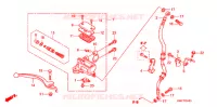 CILINDRO MAESTRO FRENO per Honda CBF 125 2009
