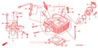 CILINDRO/TESTATA per Honda CBF 125 2009