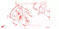 COPERTURA CASSA MANOVELLA/ GENERATORE(2) per Honda CBF 125 2009
