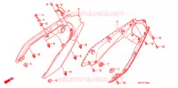 SEDILE/RIPARO POSTERIORE per Honda CBF 125 2009
