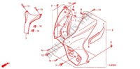 CARENE ANTERIORE (FES1257/A7) (FES1507/A7) per Honda S WING 125 FES 2008