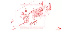 CALIBRO FRENO ANTERIORE per Honda MSX 125 2016