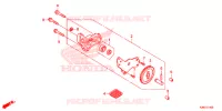 CASSA MANOVELLA/POMPA OLIO per Honda MSX 125 2016
