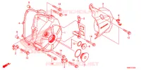 COPERTURA CASSA MANOVELLA/ GENERATORE(2) per Honda MSX 125 2016