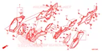 COPERTURA LATO/COPERTURA SERBATOIO per Honda MSX 125 2016