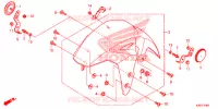 PARAFANGO ANTERIORE per Honda MSX 125 2016