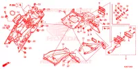 PARAFANGO POSTERIORE per Honda MSX 125 2016