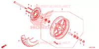 RUOTA ANTERIORE per Honda MSX 125 2016