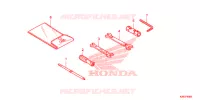 UTENSILI/SCATOLA BATTERIA per Honda MSX 125 2016