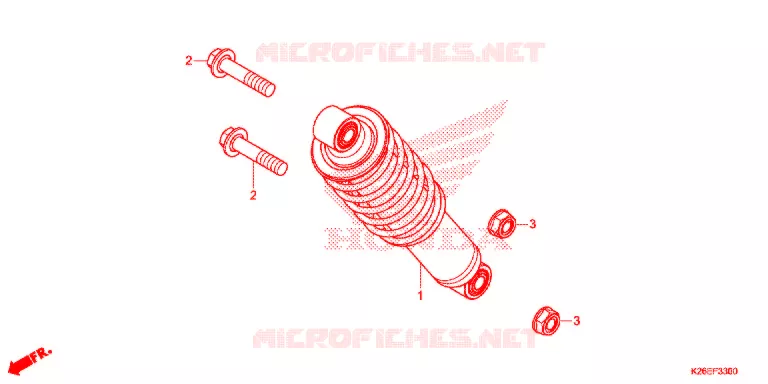 CUSCINO POSTERIORE(2) Honda MOTO 125 MSX 2016  MSX125G