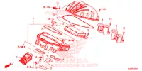 COPERTURA ANTERIORE/FILTRO ARIA per Honda CBR 650 F TRICOLORE 2016