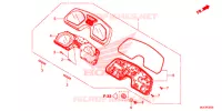 INDICATORE COMBINAZIONE per Honda CBR 650 F TRICOLORE 2016