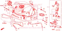 SERBATOIO COMBUSTIBILE per Honda CBR 650 F TRICOLORE 2016