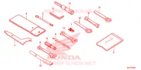 UTENSILI/SCATOLA BATTERIA per Honda CBR 650 F TRICOLORE 2016