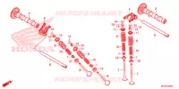 ALBERO A CAMME/VALVOLA per Honda CB 500 F ABS 2016