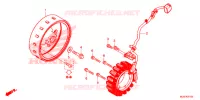 COPERTURA CASSA MANOVELLA/ GENERATORE(2) per Honda CB 500 F ABS 2016