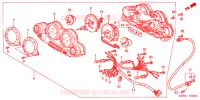 FANALE/TACHIMETRO(2) per Honda REFLEX 250 SPORT ABS RED 2007