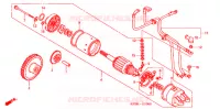 MOTORE AVVIAMENTO per Honda REFLEX 250 SPORT ABS RED 2007