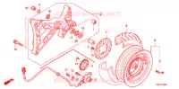 RUOTA POSTERIORE per Honda REFLEX 250 SPORT ABS RED 2007