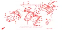 SCATOLA INTERNA per Honda REFLEX 250 SPORT ABS RED 2007