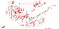 SERBATOIO COMBUSTIBILE per Honda REFLEX 250 SPORT ABS RED 2007