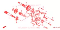 TRASMISSIONE per Honda REFLEX 250 SPORT ABS RED 2007
