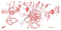 CILINDRO/TESTATA per Honda FOURTRAX 420 RANCHER 4X4 Manual Shift 2007