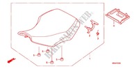 SEDILE SINGOLO(2) per Honda FOURTRAX 420 RANCHER 4X4 Manual Shift 2007
