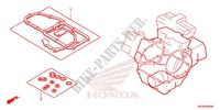 CORREDO B GUARNIZIONE per Honda VFR 800 INTERCEPTOR RED 2007