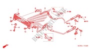 RINFRESCATORE OLIO per Honda VFR 800 INTERCEPTOR RED 2007