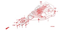 COPERTINA POMPA ACQUA per Honda FOURTRAX 420 RANCHER 4X4 Manual Shift 2009