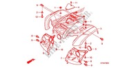 PARAFANGO ANTERIORE per Honda FOURTRAX 420 RANCHER 4X4 Manual Shift 2009