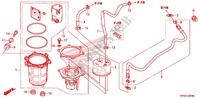 SERBATOIO COMBUSTIBILE/POMPA COMBUSTIBILE per Honda FOURTRAX 420 RANCHER 4X4 Manual Shift 2009