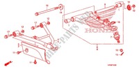 BRACCIO ANTERIORE per Honda FOURTRAX 500 FOREMAN 4X4 Electric Shift, Power Steering 2009