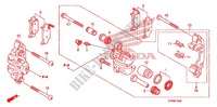 CALIBRO FRENO ANTERIORE per Honda FOURTRAX 500 FOREMAN 4X4 Electric Shift, Power Steering 2009