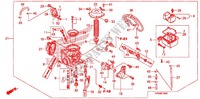 CARBURATORE(2) per Honda FOURTRAX 500 FOREMAN 4X4 Electric Shift, Power Steering 2009