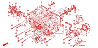 COPERTURA CASSA MANOVELLA  per Honda FOURTRAX 500 FOREMAN 4X4 Electric Shift, Power Steering 2009