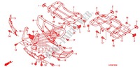 SEDILE/PORTATORE per Honda FOURTRAX 500 FOREMAN 4X4 Electric Shift, Power Steering 2009