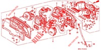 INDICATORE COMBINAZIONE (SAUF GL1500I) per Honda GL 1500 GOLD WING ASPENCADE 1991