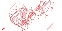 COPERTURA CASSA MANOVELLA/ GENERATORE(2) per Honda XR 250 Without speed warning light 1999