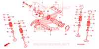 ALBERO A CAMME/VALVOLA per Honda CRF 450 X 2006