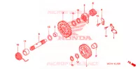 ASSE AVVIATORE A TIRO per Honda CRF 450 X 2006